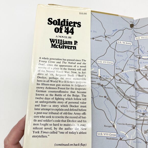 Soldiers of '44 William P McGivern 1979 Hardcover Third Printing Dust Jacket - Picture 4 of 13